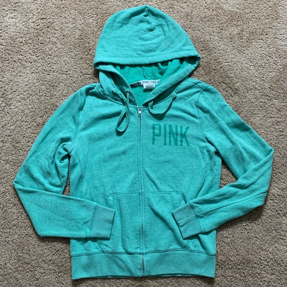 PINK Full ZIP Hoodie